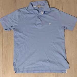 The Beaufort Bonnet Company Light Blue Kids Polo